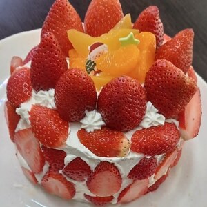 〜大きな苺のクリスマスケーキ〜